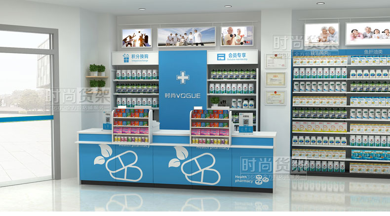 藥店收銀臺布局設(shè)計(jì)